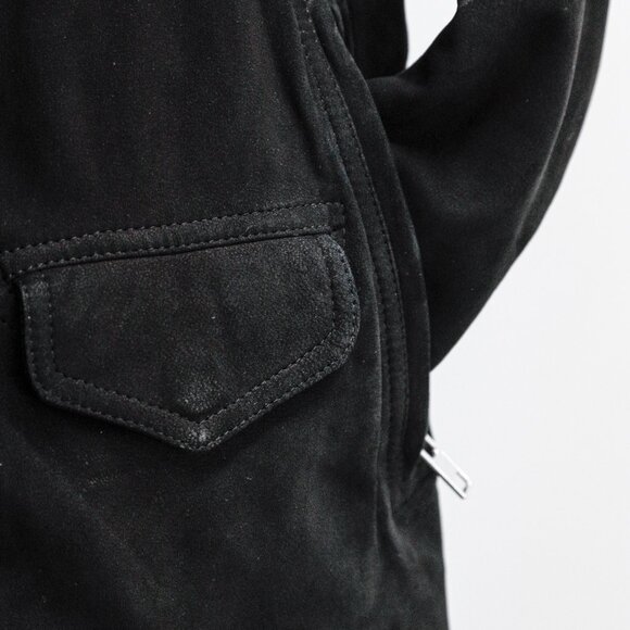 Rick Owens SS 2015 Faul Cowl Stooges Leather Jacket - Picture 8 of 11